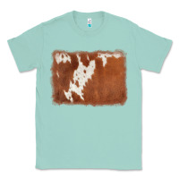 Seafoam cowhide background Classic Tee - AdoDesignShop
