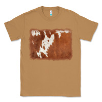 Toasted Coconut cowhide background Classic Tee - AdoDesignShop
