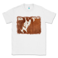 White cowhide background Classic Tee - AdoDesignShop