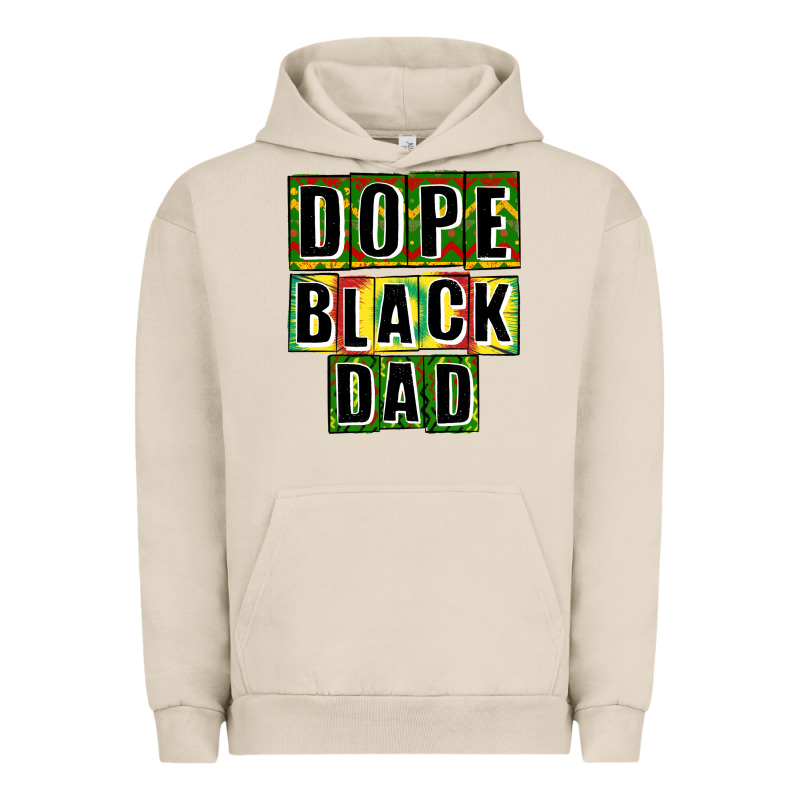 Dope Black Dad Urban Hoodie by CowGirlArtShop | Teevron