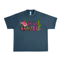 Midnight Navy lets go girls with boots and hats Urban Heavy Tee - AdoDesignShop
