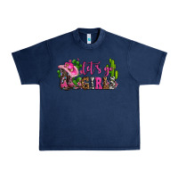Navy lets go girls with boots and hats Urban Heavy Tee - AdoDesignShop