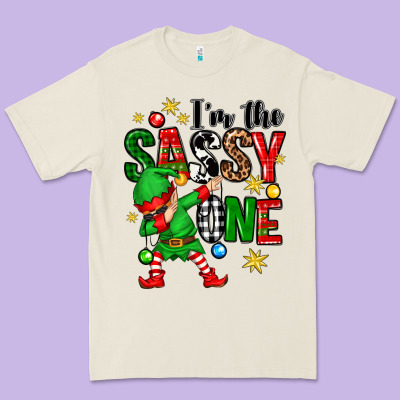 Im The Sassy One Elf Premium Tee Designed By Zillion Design Studio