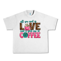 Lunar Rock all you need is love and a good cup of coffee Urban Heavy Tee - AdoDesignShop