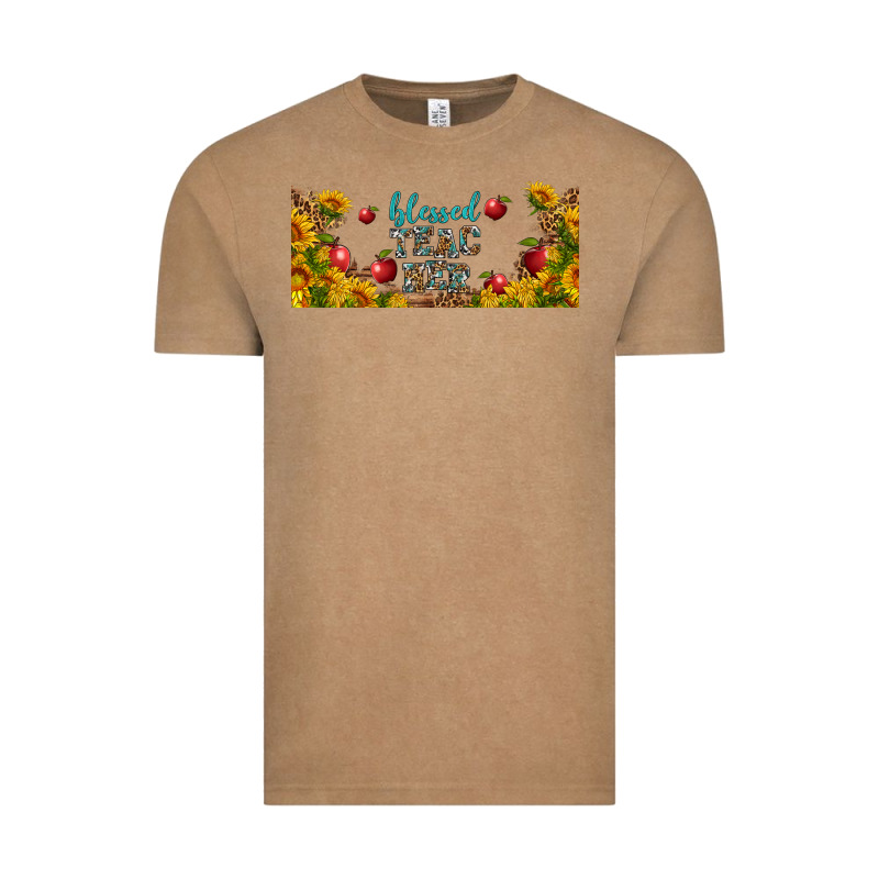 Blessed Teacher Libbey Glass Vintage Tee by BundleAndBundleShop | Teevron