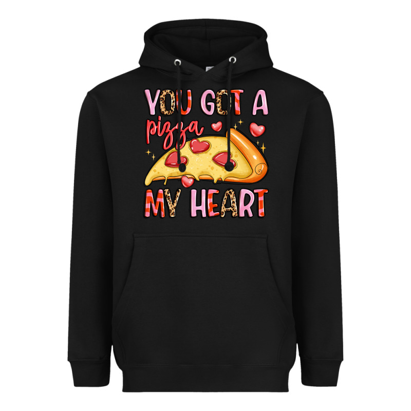You Got A Pizza My Heart Heavyweight Hoodie by LillyAllenDesigns | Teevron