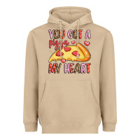 Mushroom you got a pizza my heart Heavyweight Hoodie - LillyAllenDesigns