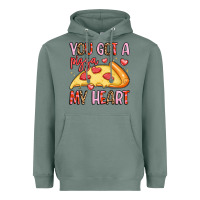 Sage you got a pizza my heart Heavyweight Hoodie - LillyAllenDesigns