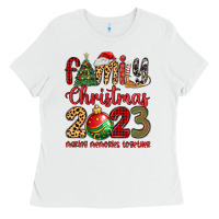 White family christmas 2023 making memories together Ladies Tee - MaliasSmallBusiness