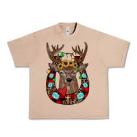 Christmas Horseshoe Urban Heavy Tee | Teevron