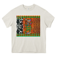 Cream love autism awareness leopard cowhide Heavy Core Tee - Artiststas