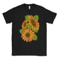 Black sunflowers Classic Tee - Artiststas