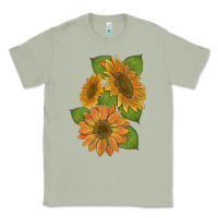 Matcha sunflowers Classic Tee - Artiststas