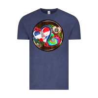 Vintage Denim dominican republic coasters Vintage Tee - AdoDesignShop