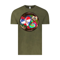 Vintage Olive dominican republic coasters Vintage Tee - AdoDesignShop
