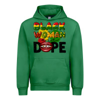 Emerald black woman are dope Urban Hoodie - CowGirlArtShop