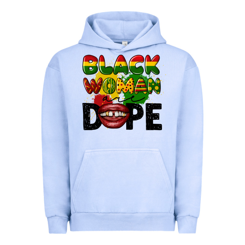 Black Woman Are Dope Urban Hoodie by CowGirlArtShop | Teevron