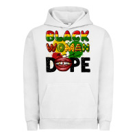 Pigment Lunar Rock black woman are dope Urban Hoodie - CowGirlArtShop