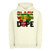 Pigment Pistachio black woman are dope Urban Hoodie - CowGirlArtShop