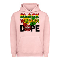 Pigment Salmon black woman are dope Urban Hoodie - CowGirlArtShop