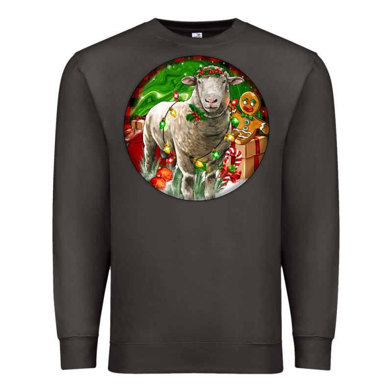 Christmas Dorset Sheep Premium Sweatshirt by LillyAllenDesigns | Teevron