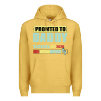 Antique Gold Promoted To Daddy Est 2020 Premium Hoodie - Bettercallsaul