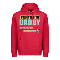 Cardinal Promoted To Daddy Est 2020 Premium Hoodie - Bettercallsaul