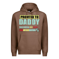 Chestnut Promoted To Daddy Est 2020 Premium Hoodie - Bettercallsaul