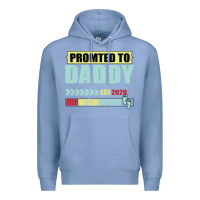 Colony Blue Promoted To Daddy Est 2020 Premium Hoodie - Bettercallsaul