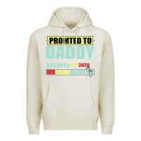 Oatmeal Heather Promoted To Daddy Est 2020 Premium Hoodie - Bettercallsaul