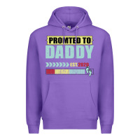Purple Promoted To Daddy Est 2020 Premium Hoodie - Bettercallsaul