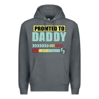 Rock Promoted To Daddy Est 2020 Premium Hoodie - Bettercallsaul