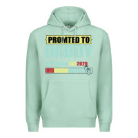 Seafoam Promoted To Daddy Est 2020 Premium Hoodie - Bettercallsaul