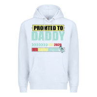 White Promoted To Daddy Est 2020 Premium Hoodie - Bettercallsaul