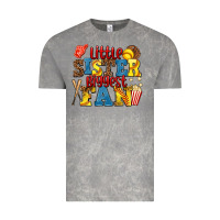 Cloud Rock little sister biggest fan softball Vintage Tee - AdoDesignShop