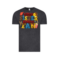 Little Sister Biggest Fan Softball Vintage Tee | Teevron