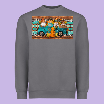 Fall Gnomes Truck Sippy Cup Heavyweight Sweatshirt Designed By Artiststas