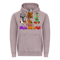Vintage Zinc happy hallothanksmas trees Vintage Hoodie - AdoDesignShop