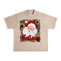 French Oak believe santa Urban Heavy Tee - JahusDesignShop