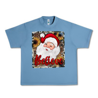 Pebble Blue believe santa Urban Heavy Tee - JahusDesignShop