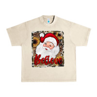 Sandshell believe santa Urban Heavy Tee - JahusDesignShop