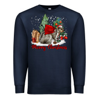 Merry Christmas Gray Squirrel Premium Sweatshirt | Teevron