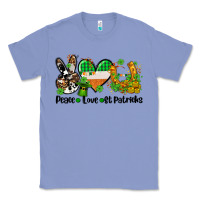 Colony Blue peace love st patricks Classic Tee - AdoDesignShop
