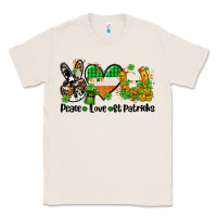Natural peace love st patricks Classic Tee - AdoDesignShop
