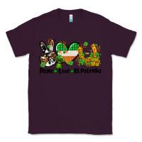 Plum peace love st patricks Classic Tee - AdoDesignShop