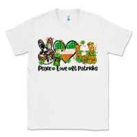 White peace love st patricks Classic Tee - AdoDesignShop