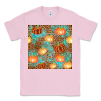 Bubblegum Pink plaid fall pumpkin seamless Classic Tee - AdoDesignShop