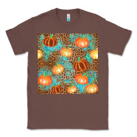 Chestnut plaid fall pumpkin seamless Classic Tee - AdoDesignShop