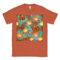 Copper plaid fall pumpkin seamless Classic Tee - AdoDesignShop