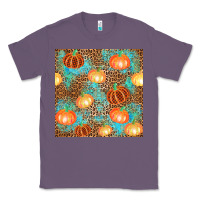 Lavender plaid fall pumpkin seamless Classic Tee - AdoDesignShop